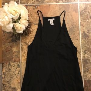 H&M Black Racerback Tank Top